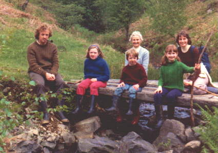 The Gardners on Holiday 1970's