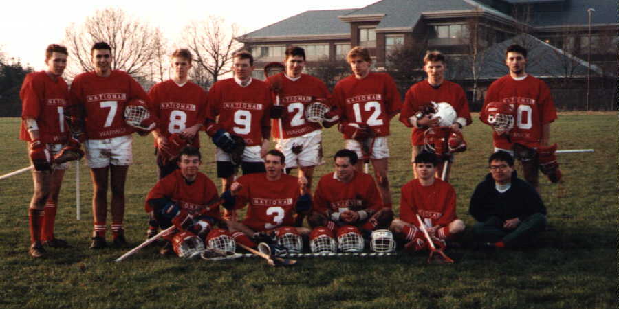 WARWICK LACROSSE TEAM 1993